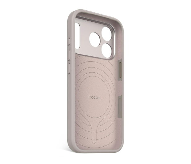 Decoded AntiMicrobial Silicone Backcover, iPhone 17 Air, Soft Taupe - 1359088 - zdjęcie 3